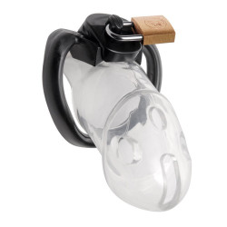 CockLock Cage de Chasteté Rickers 9 x 3cm Transparente